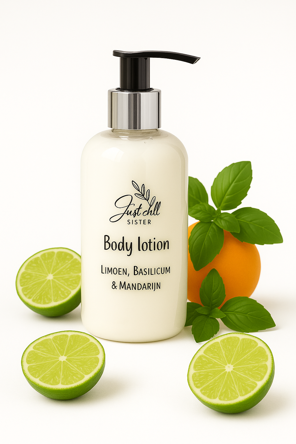 Lotion pour le corps - Citron vert, basilic et mandarine