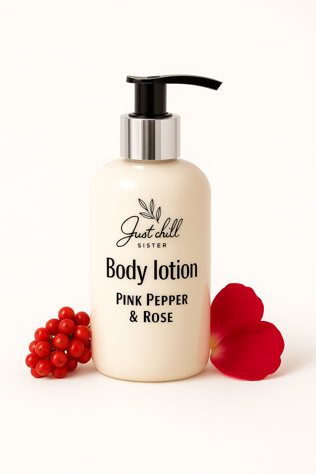 Lotion pour le corps - Poivre rose et rose