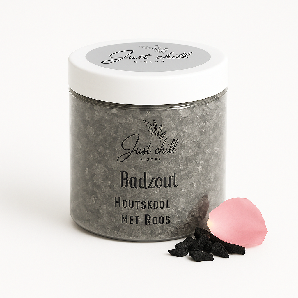 Badzout - Houtskool met Roos