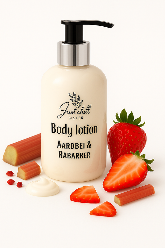 Body lotion - Aardbei & Rabarber