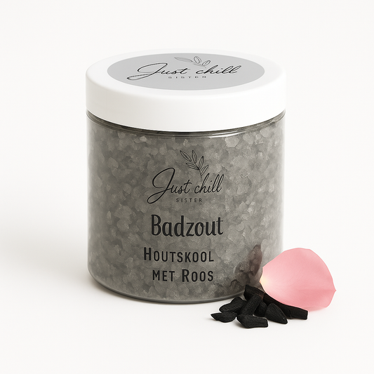 Badzout  -  Houtskool met Roos