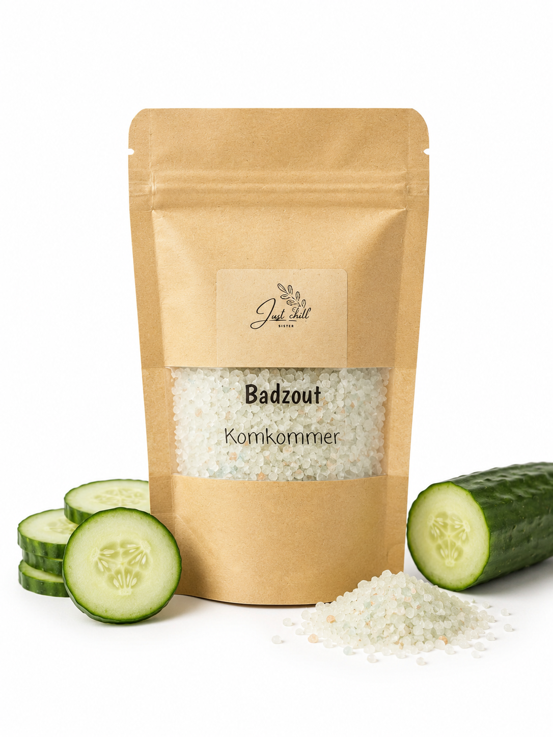 Badzout zakje - Komkommer