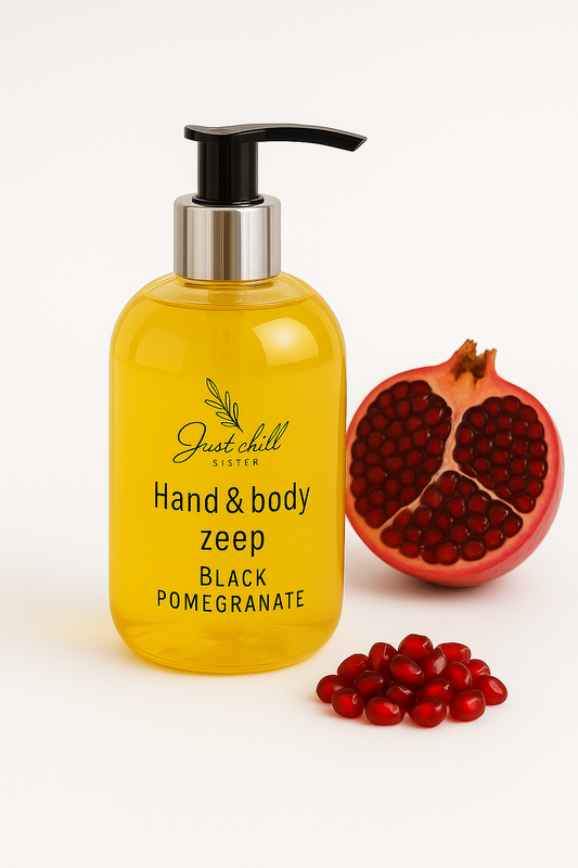 Savon pour les mains et le corps - Grenade noire