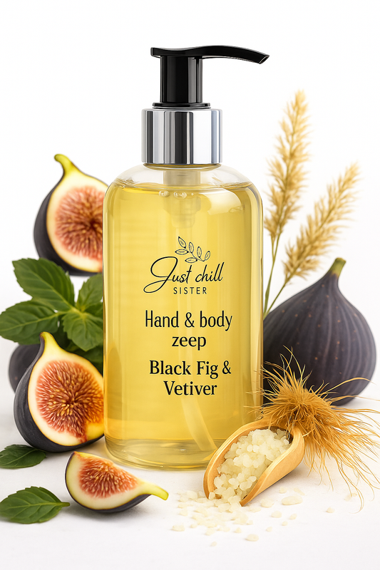 Hand & body zeep - Black Fig & Vetiver