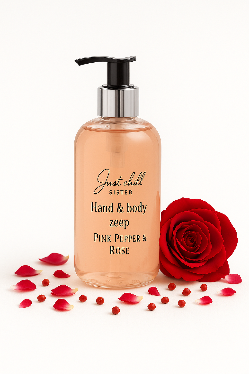 Hand & body wash - Pink Pepper & Rose
