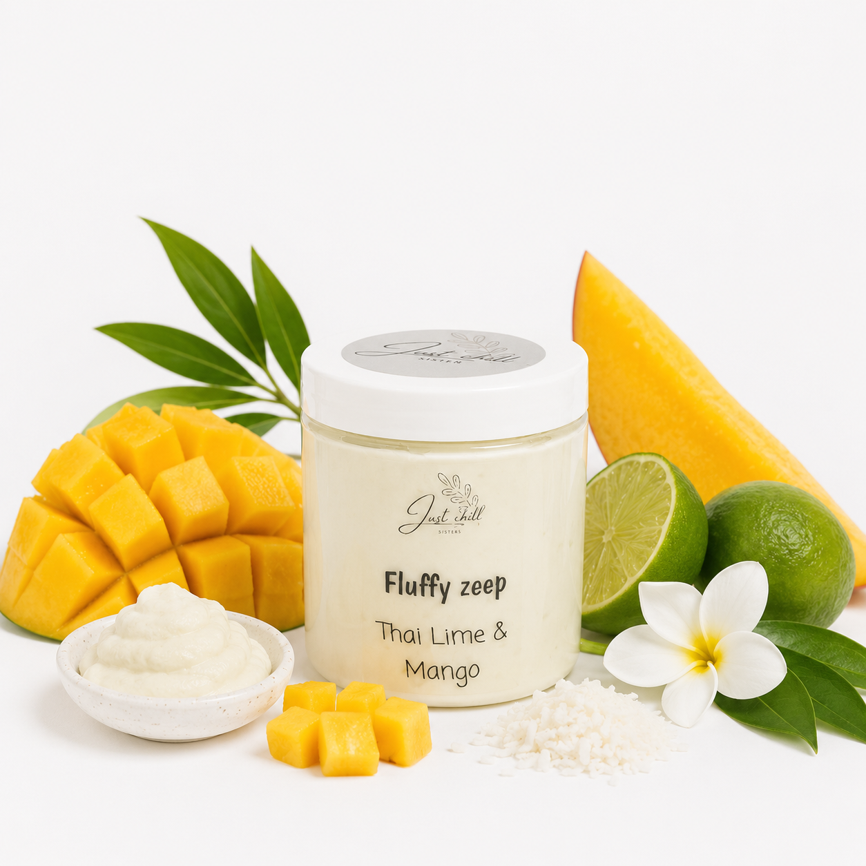 Fluffy zeep - Thai Lime & Mango