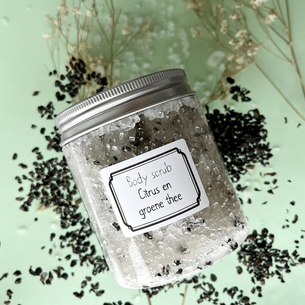 Body scrub - Citrus & groene thee