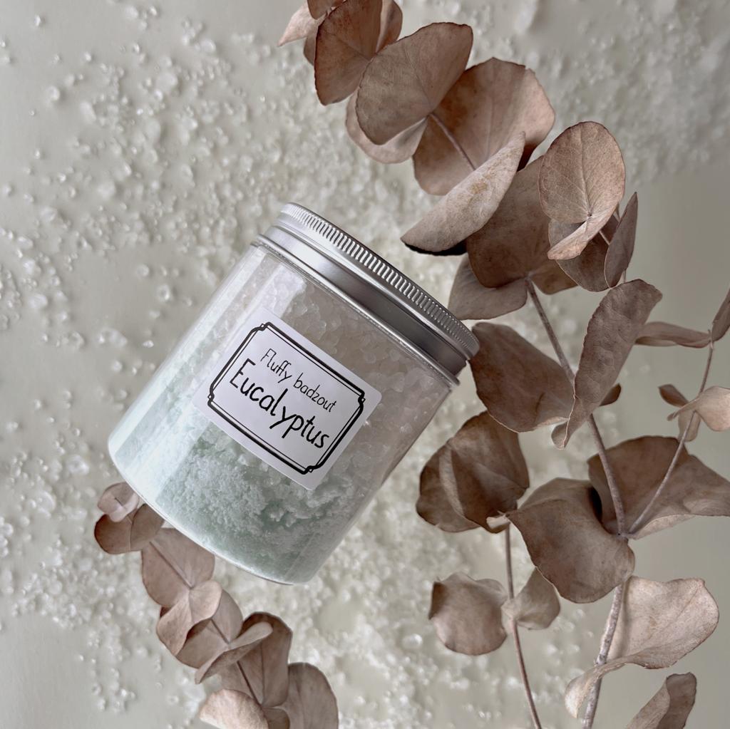 Sels de bain moelleux - Eucalyptus